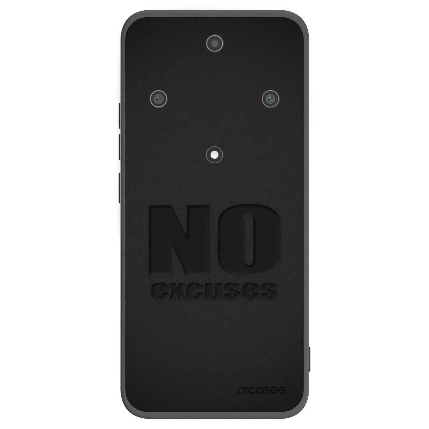Picasee fekete szilikon tok az alábbi mobiltelefonokra Honor Magic5 Lite 5G - No Excuses