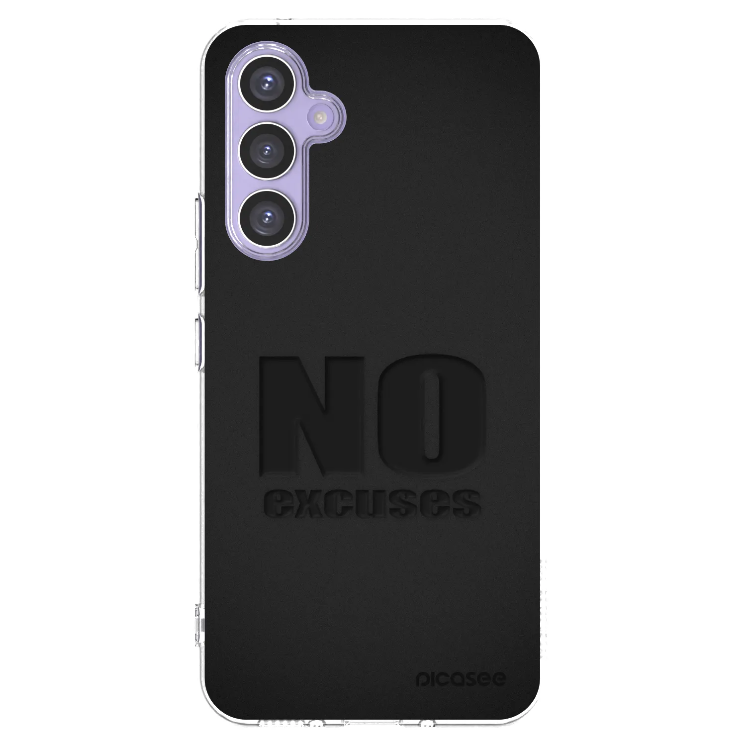 Picasee átlátszó szilikon tok az alábbi mobiltelefonokra Samsung Galaxy A54 5G A546B - No Excuses
