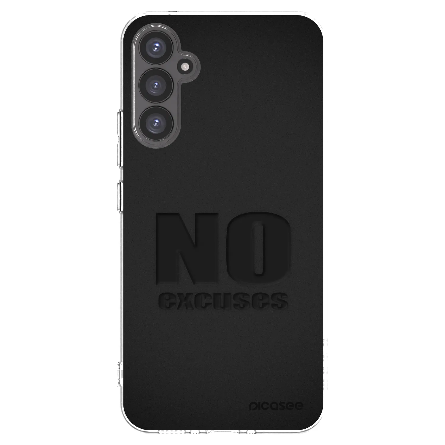 Picasee átlátszó szilikon tok az alábbi mobiltelefonokra Samsung Galaxy A34 5G A346B - No Excuses