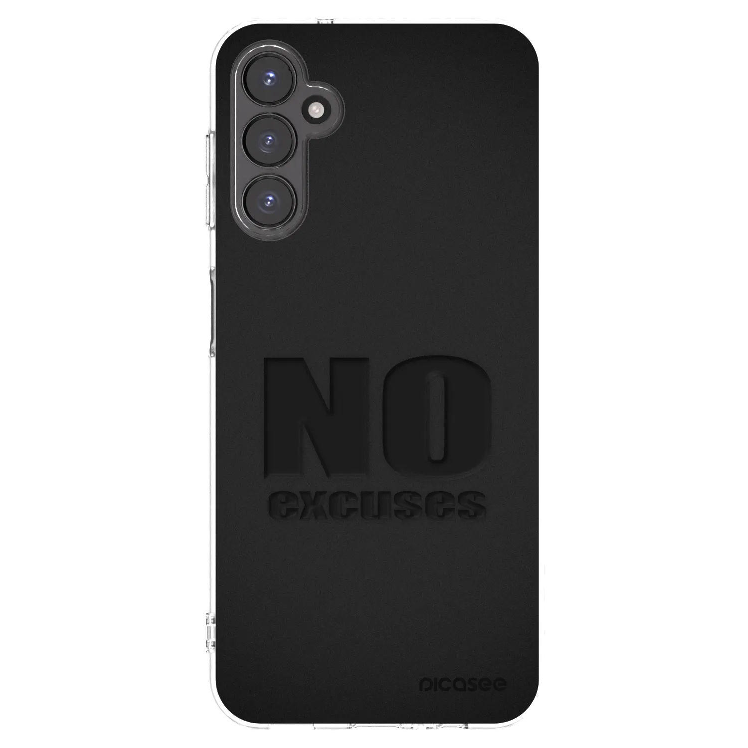 Picasee átlátszó szilikon tok az alábbi mobiltelefonokra Samsung Galaxy A14 4G A145R - No Excuses
