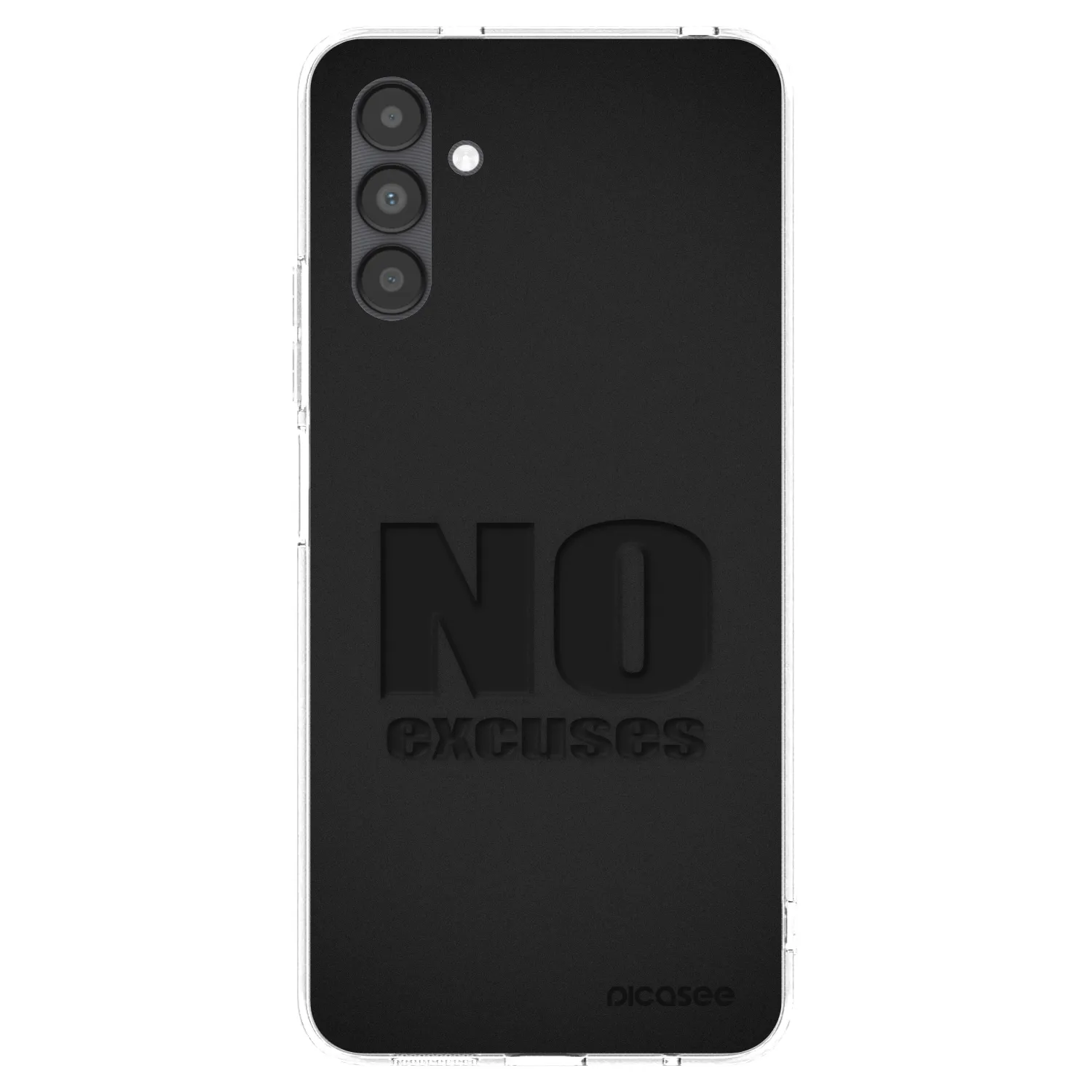Picasee átlátszó szilikon tok az alábbi mobiltelefonokra Samsung Galaxy A04s A047F - No Excuses
