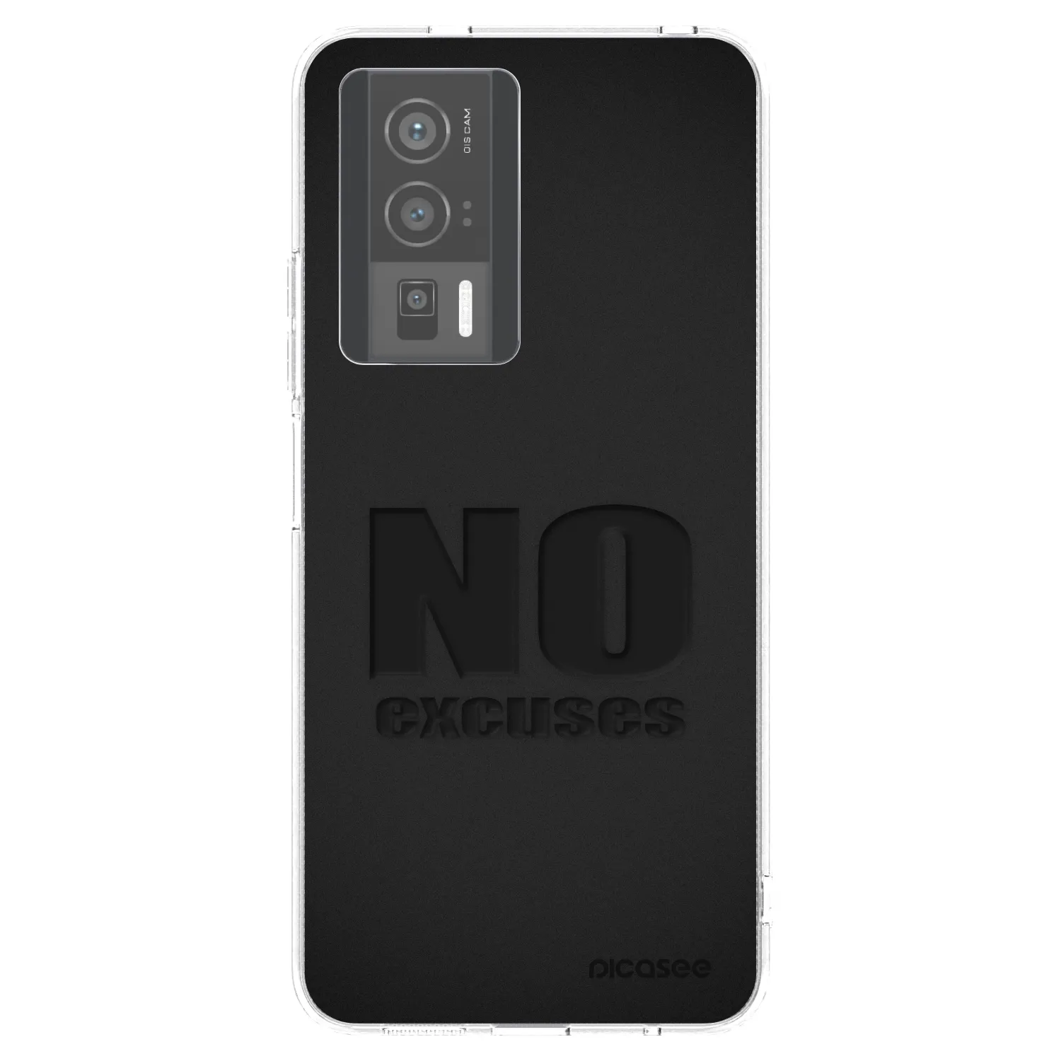 Picasee átlátszó szilikon tok az alábbi mobiltelefonokra Xiaomi Poco F5 Pro 5G - No Excuses