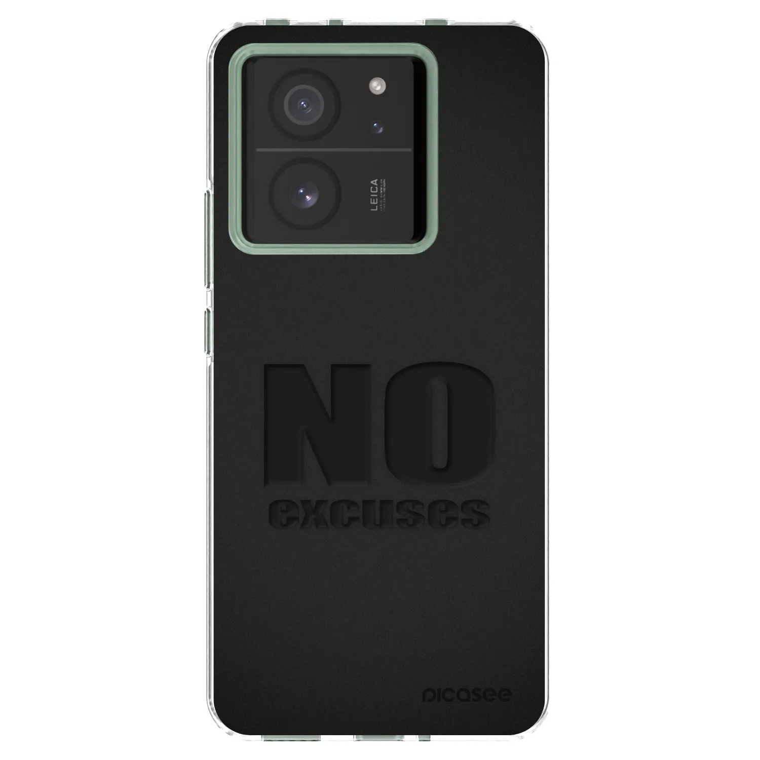 Picasee átlátszó szilikon tok az alábbi mobiltelefonokra Xiaomi 13T - No Excuses