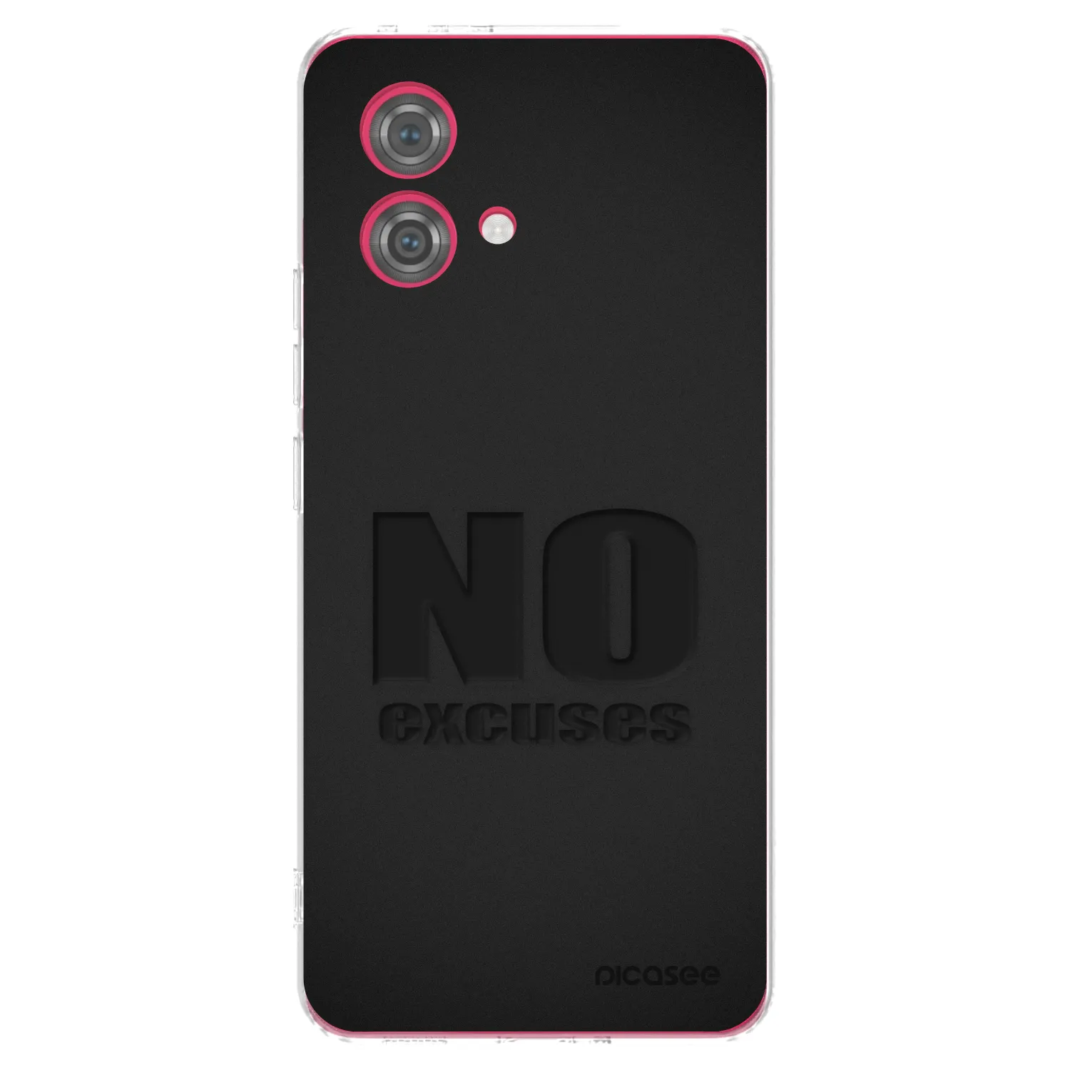 Picasee átlátszó szilikon tok az alábbi mobiltelefonokra Motorola Moto G84 5G - No Excuses