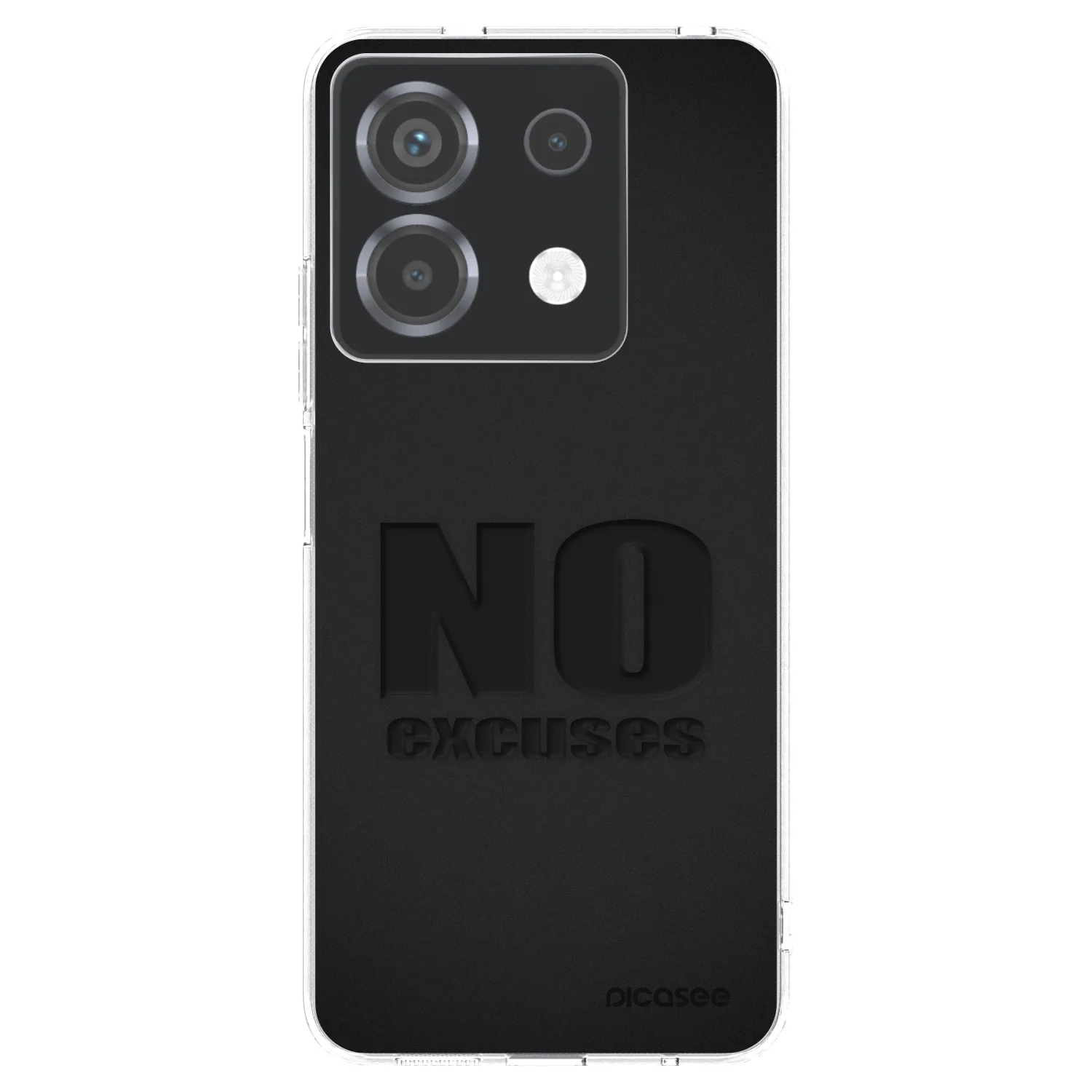 Picasee átlátszó szilikon tok az alábbi mobiltelefonokra Xiaomi Poco X6 - No Excuses