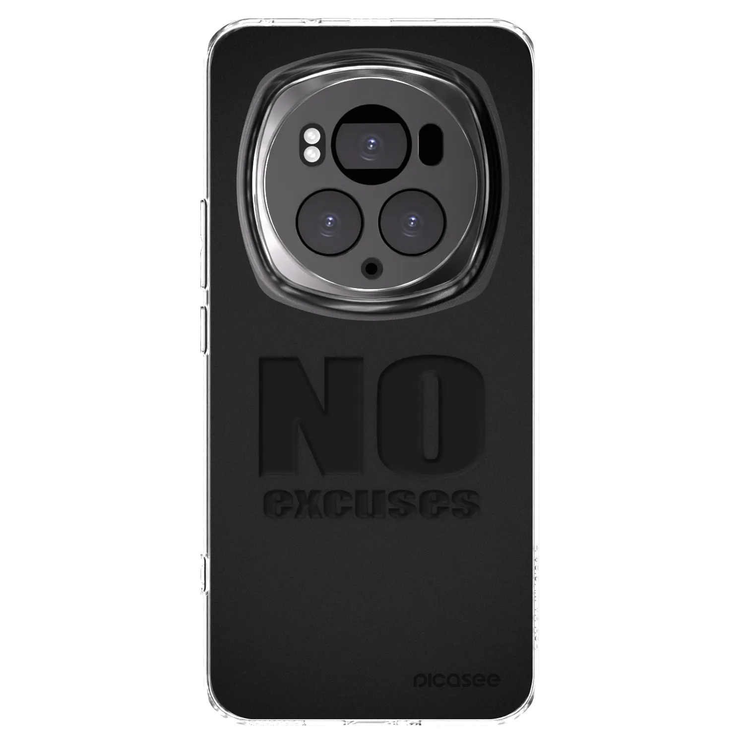 Picasee átlátszó szilikon tok az alábbi mobiltelefonokra Honor Magic6 Pro - No Excuses