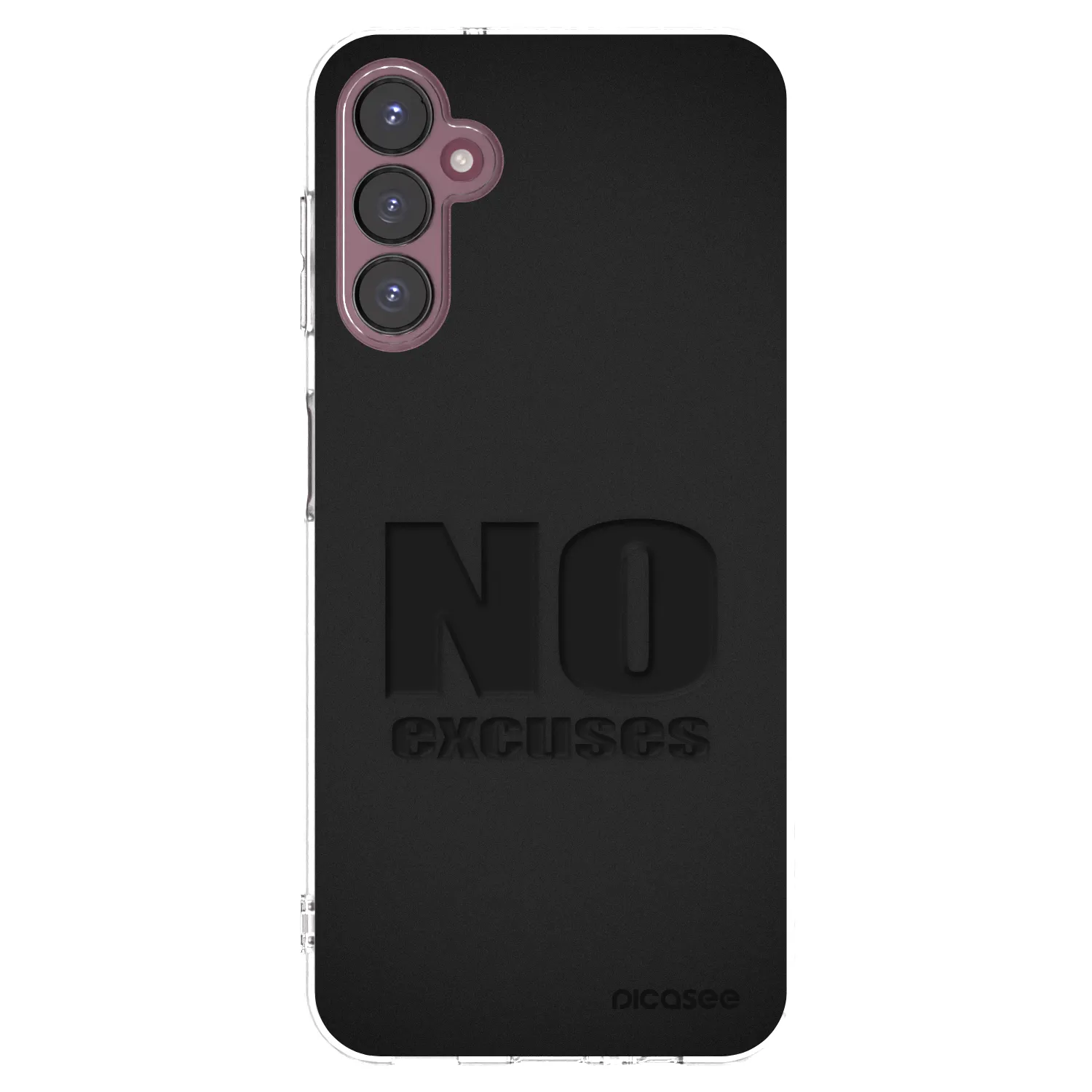 Picasee átlátszó szilikon tok az alábbi mobiltelefonokra Samsung Galaxy A05s A057G - No Excuses
