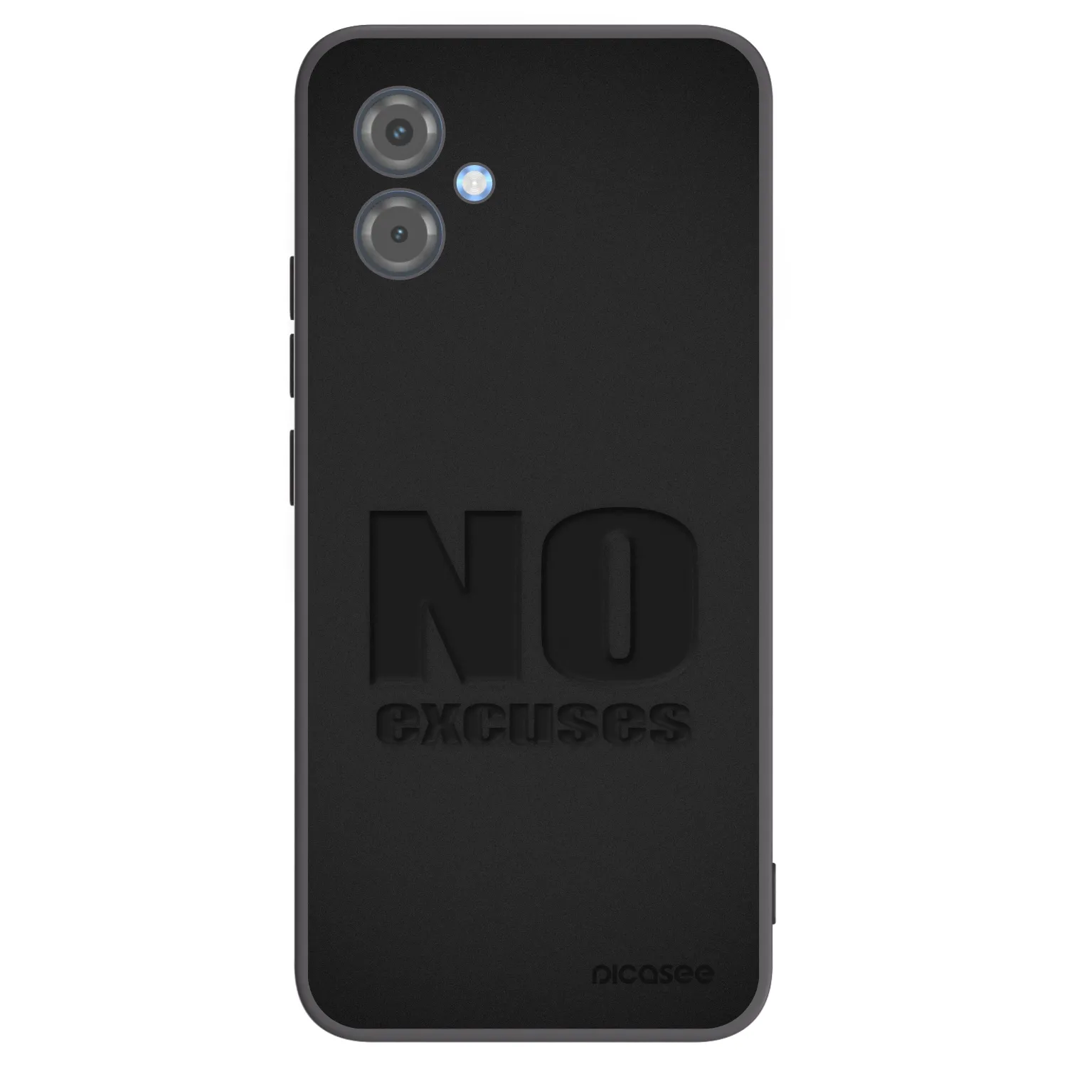 Picasee fekete szilikon tok az alábbi mobiltelefonokra Motorola Moto G14 - No Excuses