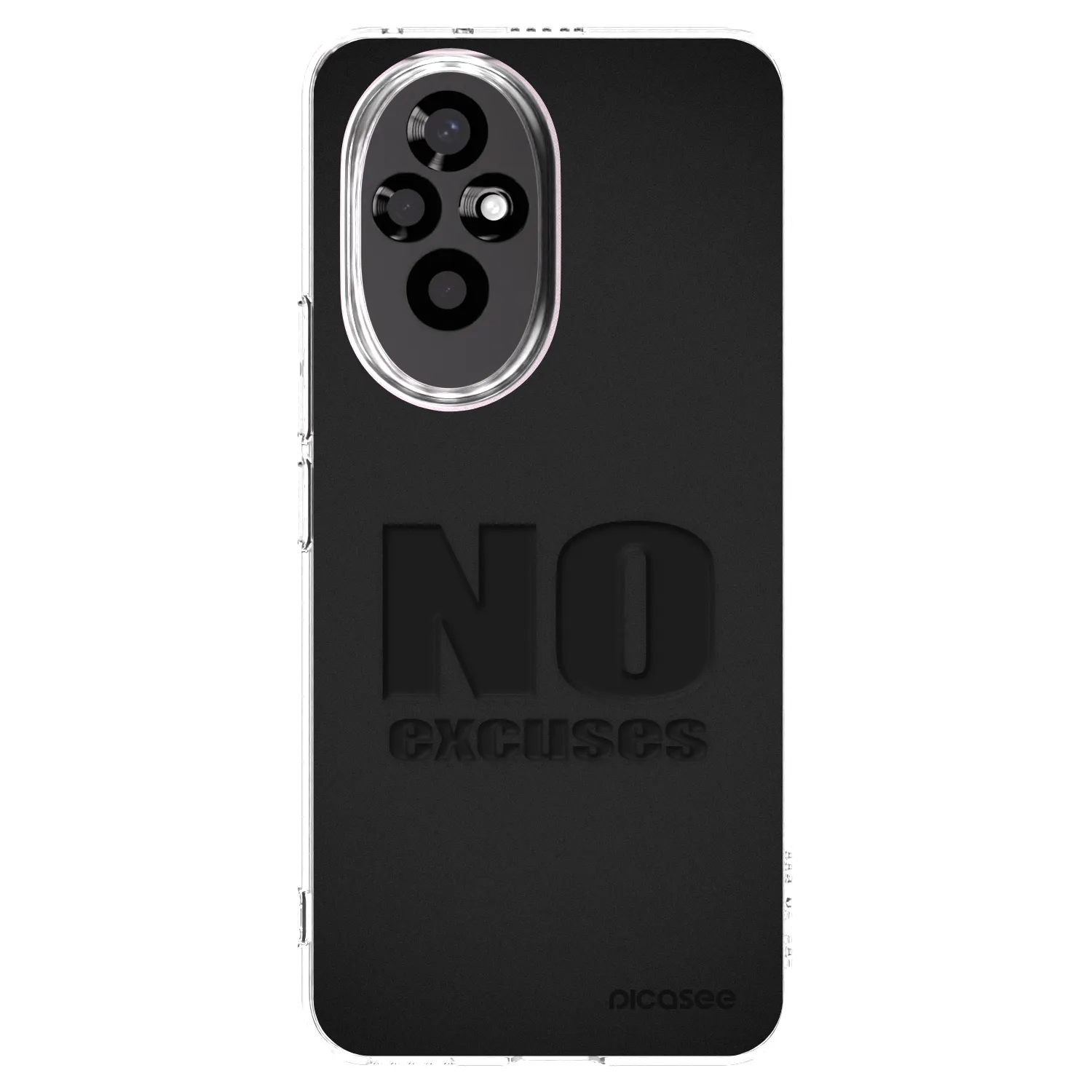 Picasee átlátszó szilikon tok az alábbi mobiltelefonokra Honor 200 Pro 5G - No Excuses