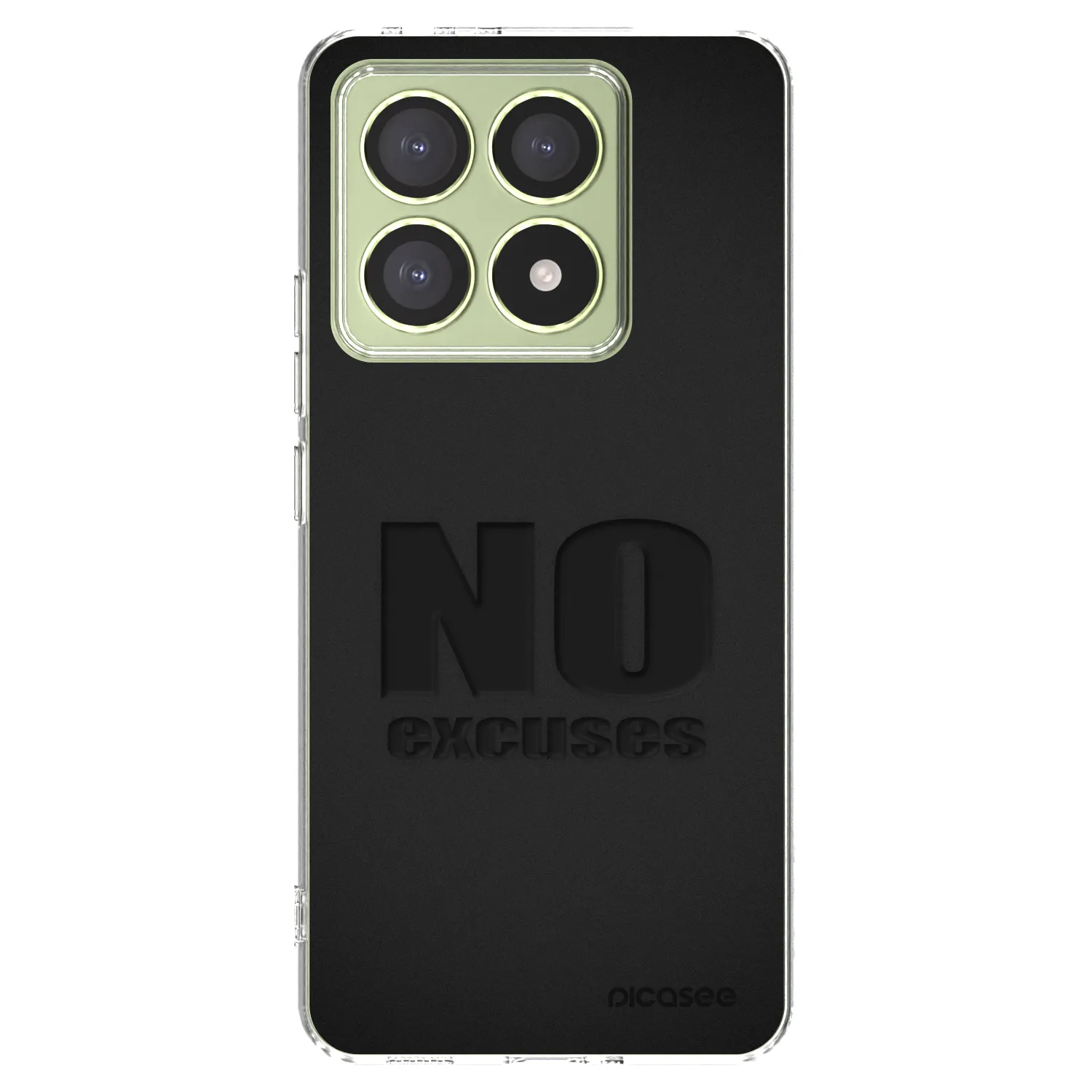 Picasee átlátszó szilikon tok az alábbi mobiltelefonokra Xiaomi 14T - No Excuses
