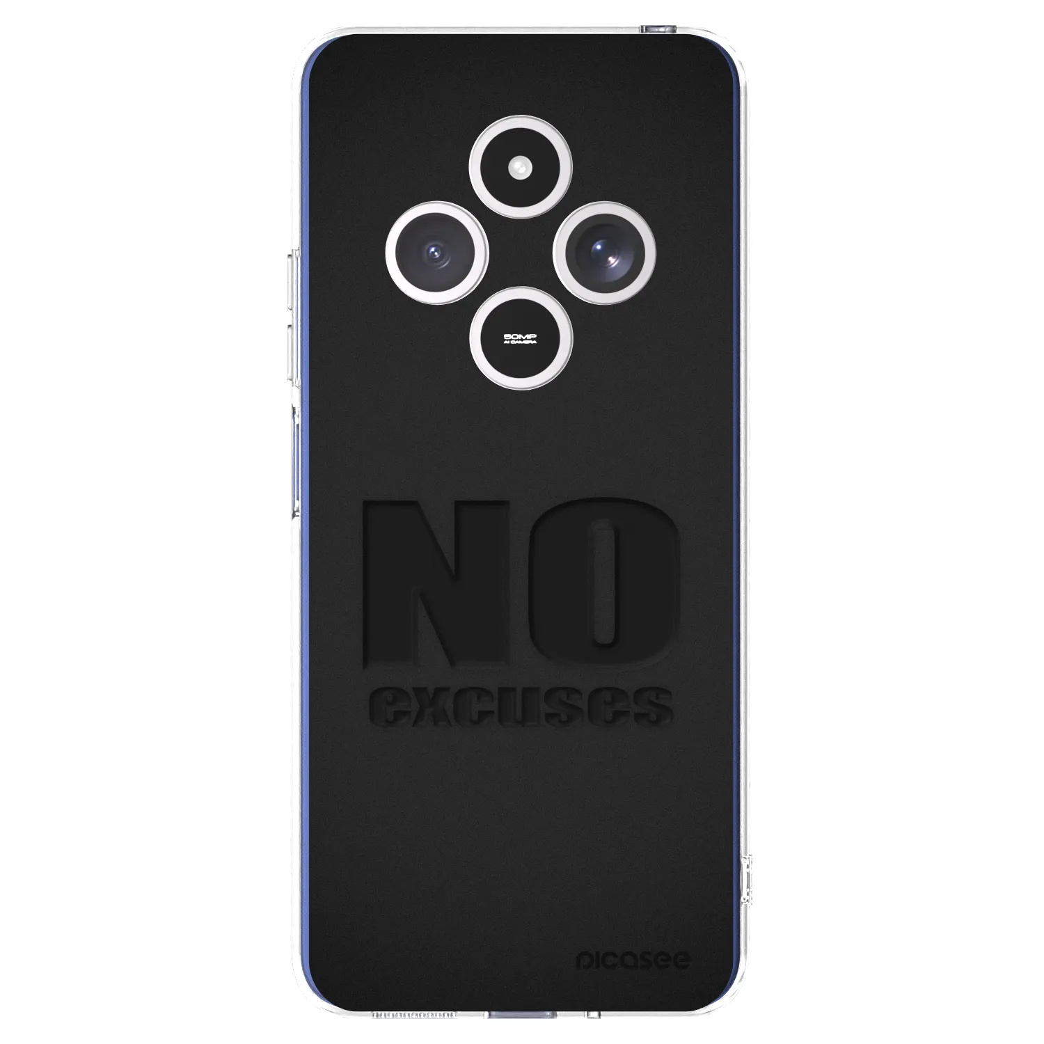 Picasee átlátszó szilikon tok az alábbi mobiltelefonokra Xiaomi Redmi 14C - No Excuses