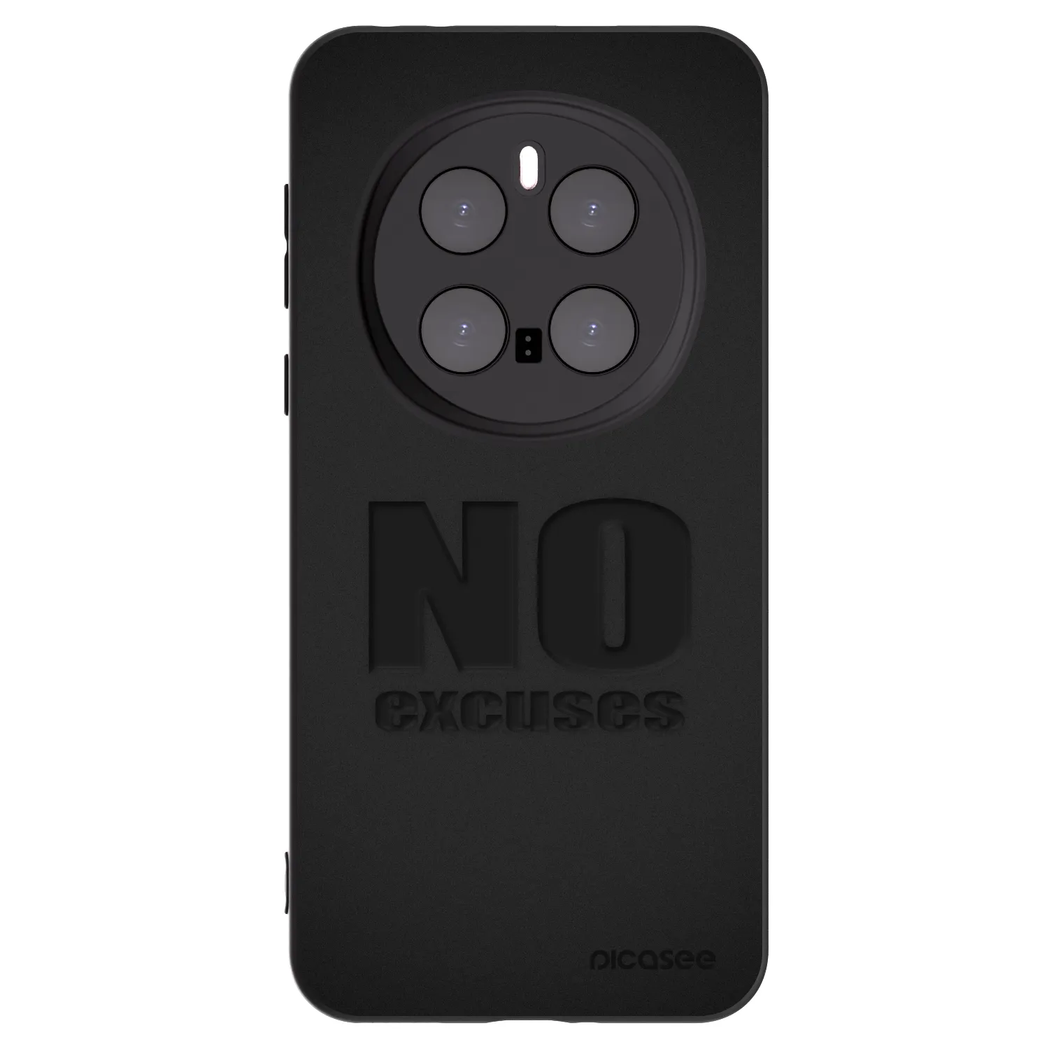 Picasee fekete szilikon tok az alábbi mobiltelefonokra Honor Magic7 Pro 5G - No Excuses
