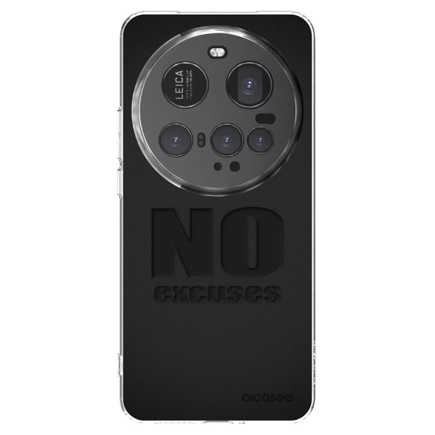 Picasee átlátszó szilikon tok az alábbi mobiltelefonokra Xiaomi 15 Ultra - No Excuses