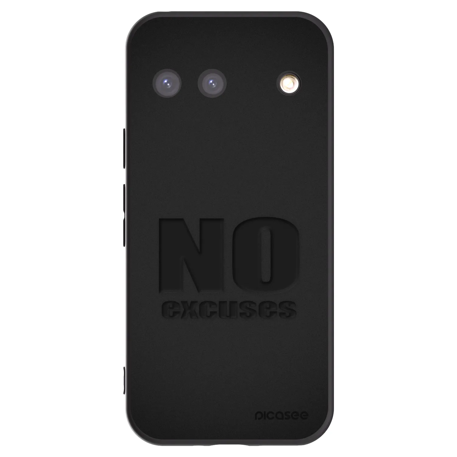 Picasee fekete szilikon tok az alábbi mobiltelefonokra Google Pixel 9 - No Excuses