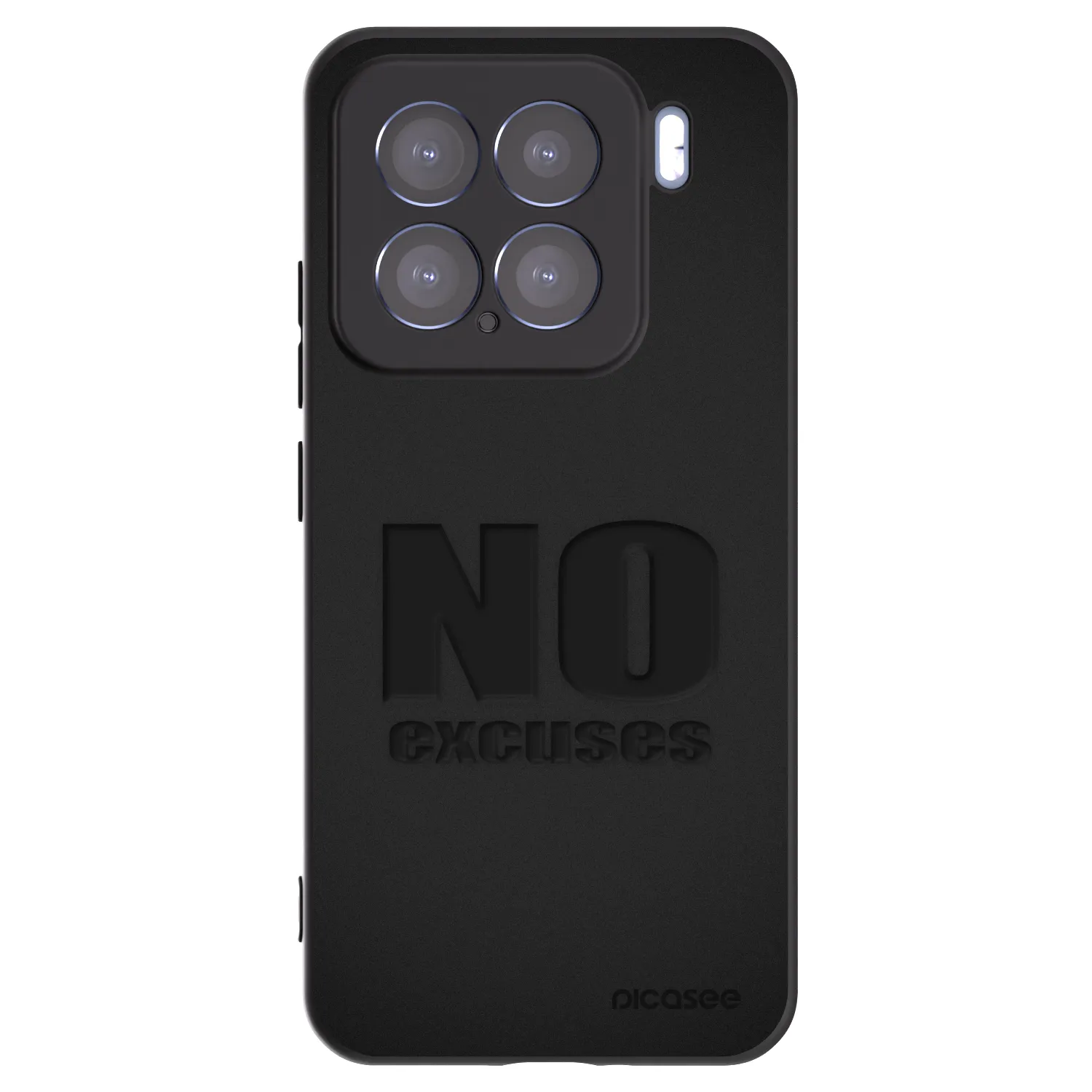 Picasee fekete szilikon tok az alábbi mobiltelefonokra Xiaomi 15 - No Excuses