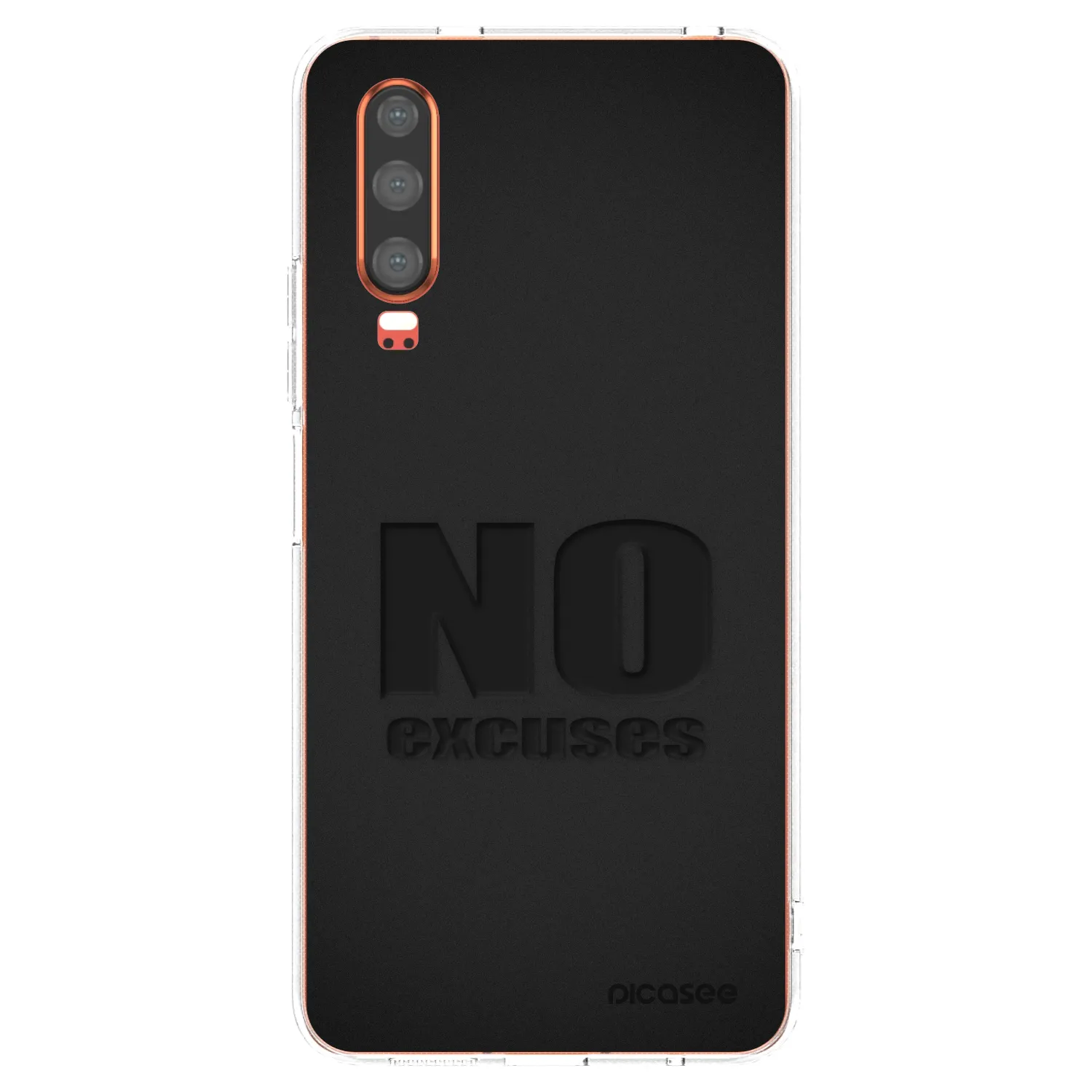 Picasee átlátszó szilikon tok az alábbi mobiltelefonokra Huawei P30 - No Excuses