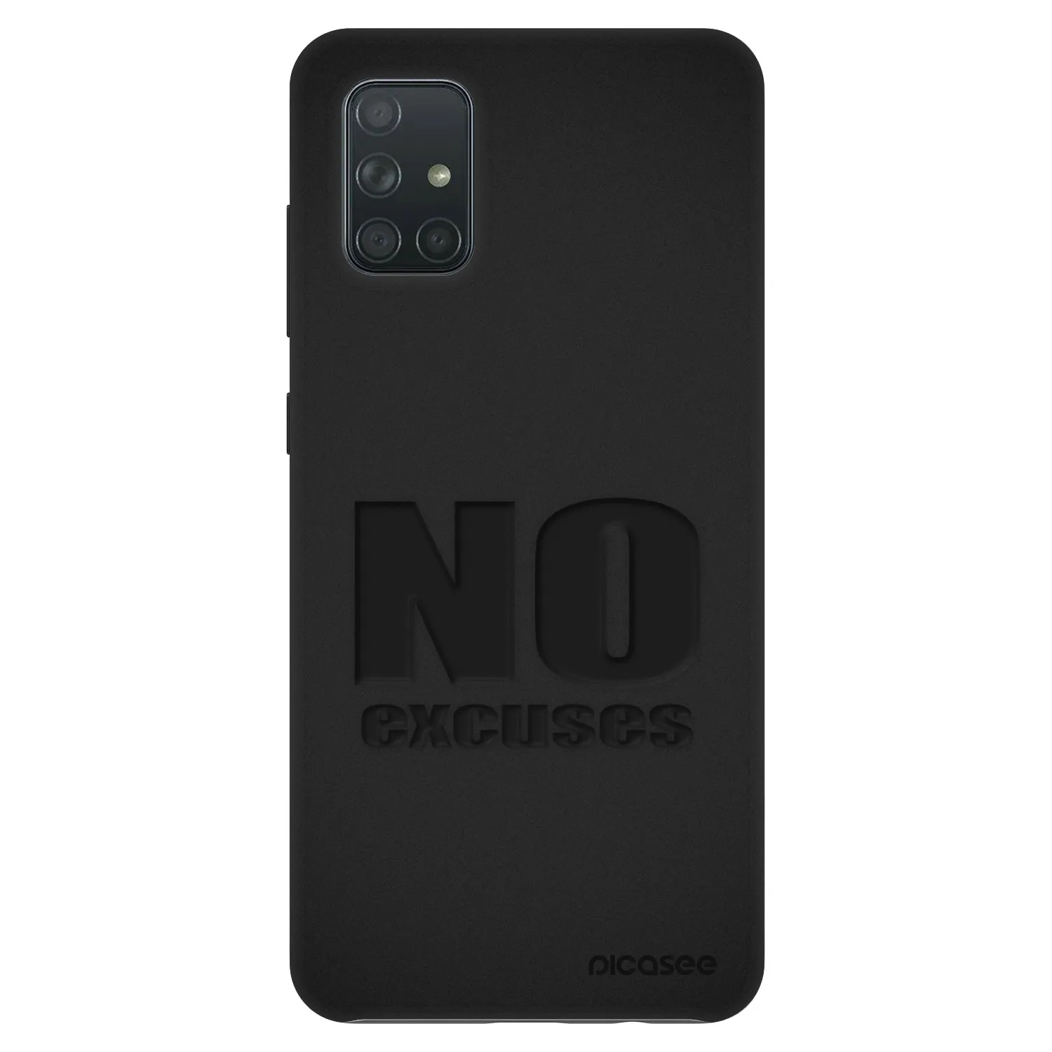 Picasee Fashion Case Samsung Galaxy A71 A715F - No Excuses