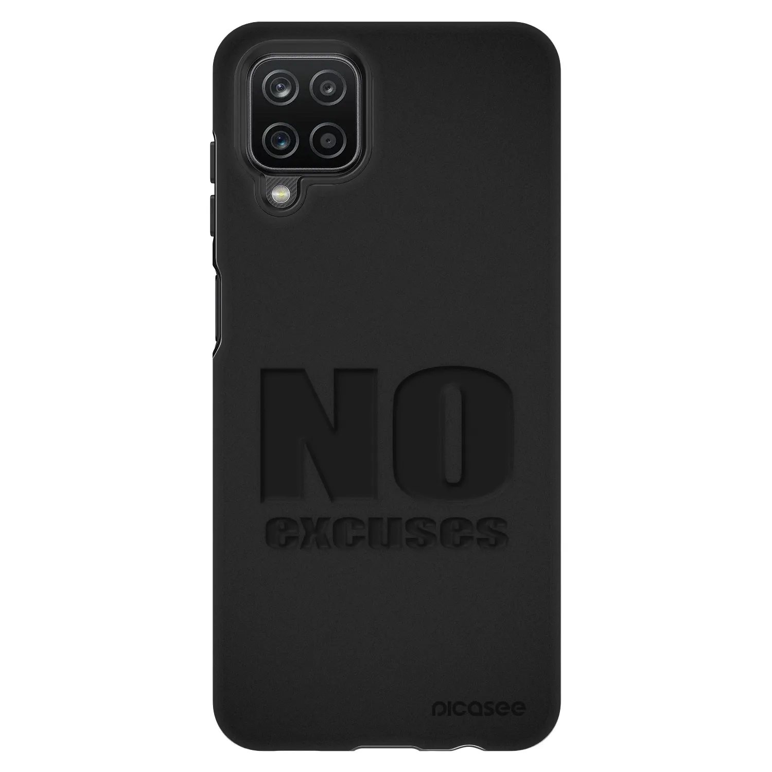 Picasee Fashion Case Samsung Galaxy A12 A125F - No Excuses