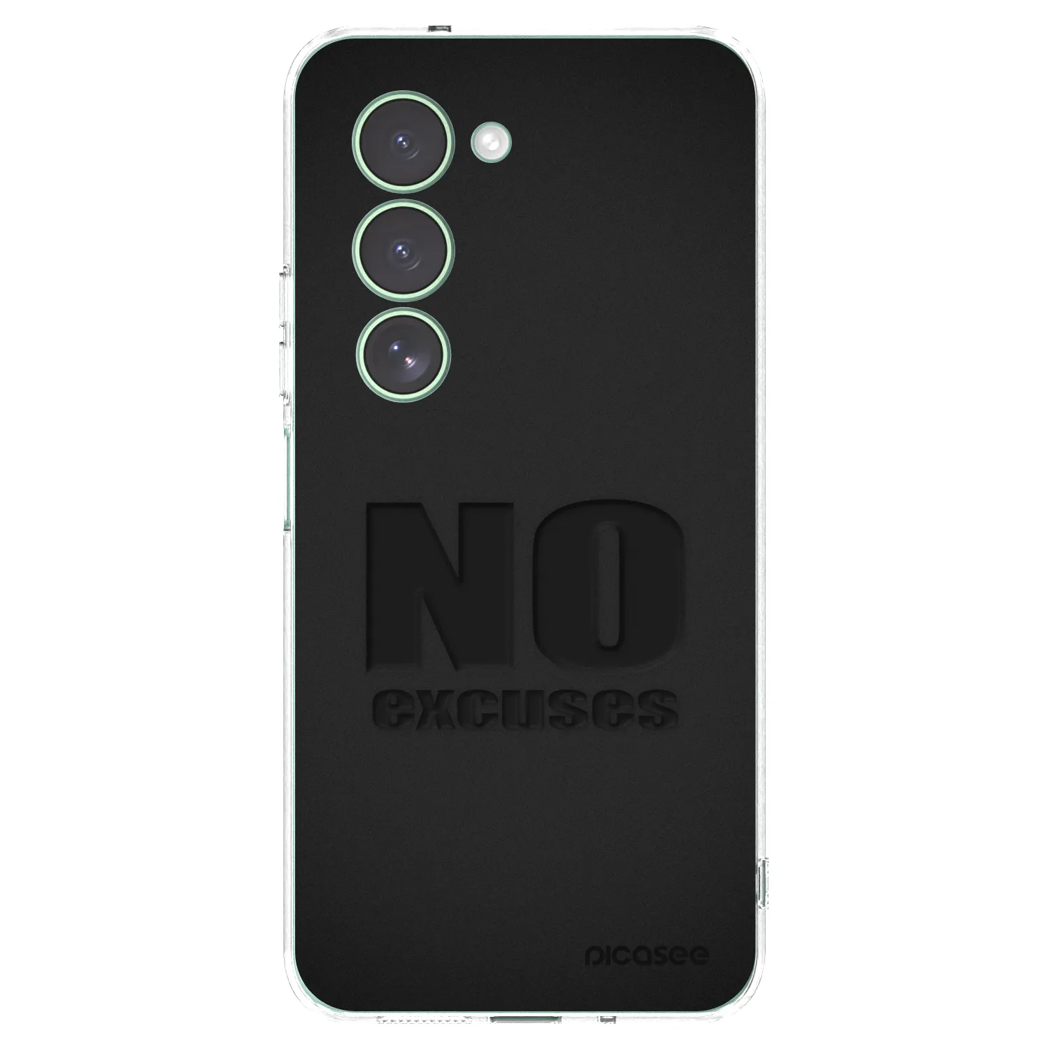 Picasee átlátszó szilikon tok az alábbi mobiltelefonokra Xiaomi Redmi 15 5G - No Excuses