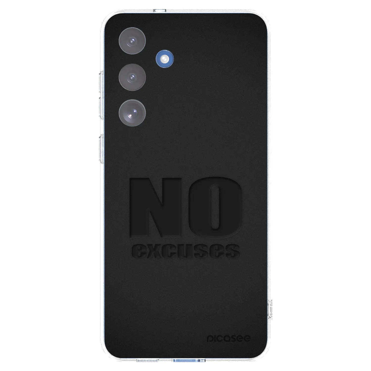 Picasee átlátszó szilikon tok az alábbi mobiltelefonokra Samsung Galaxy S25 FE 5G - No Excuses