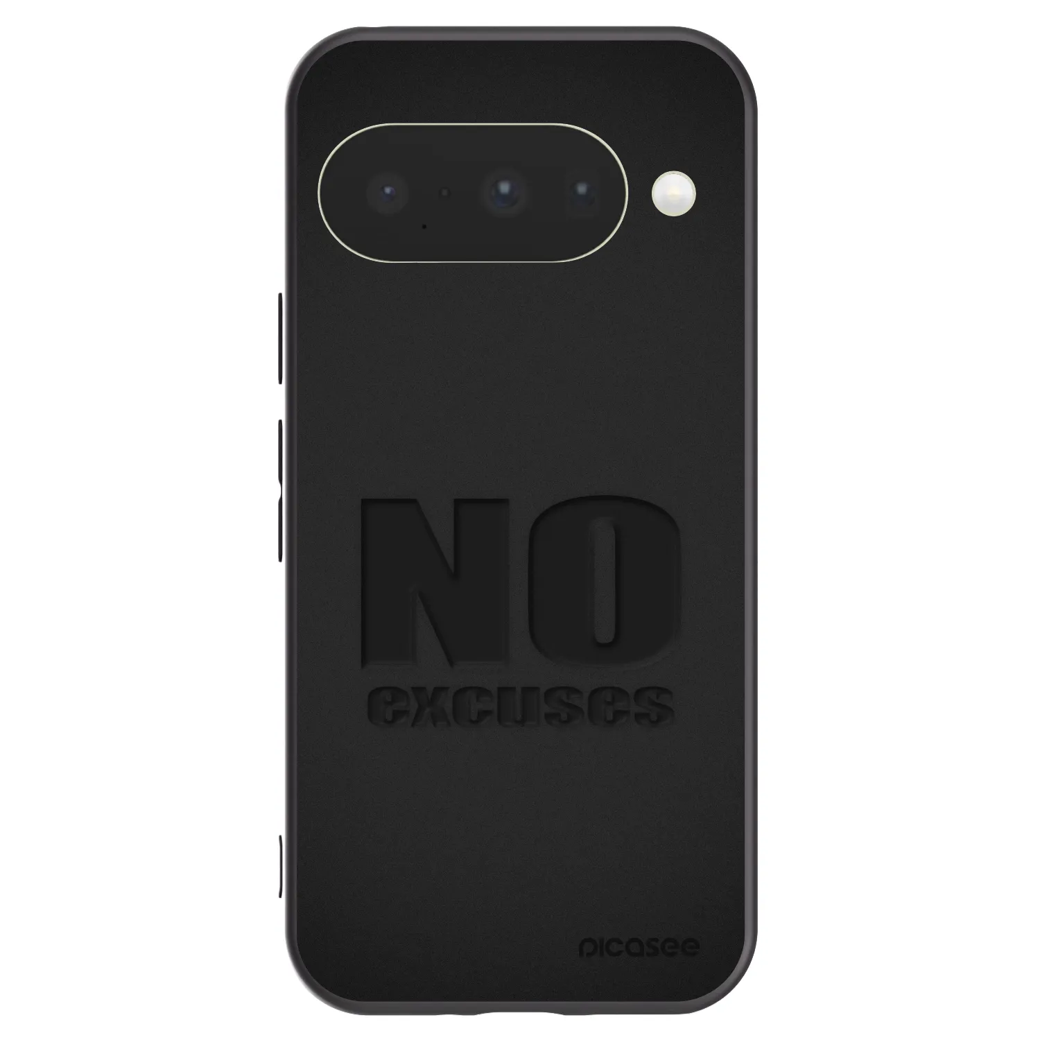 Picasee fekete szilikon tok az alábbi mobiltelefonokra Google Pixel 10 - No Excuses