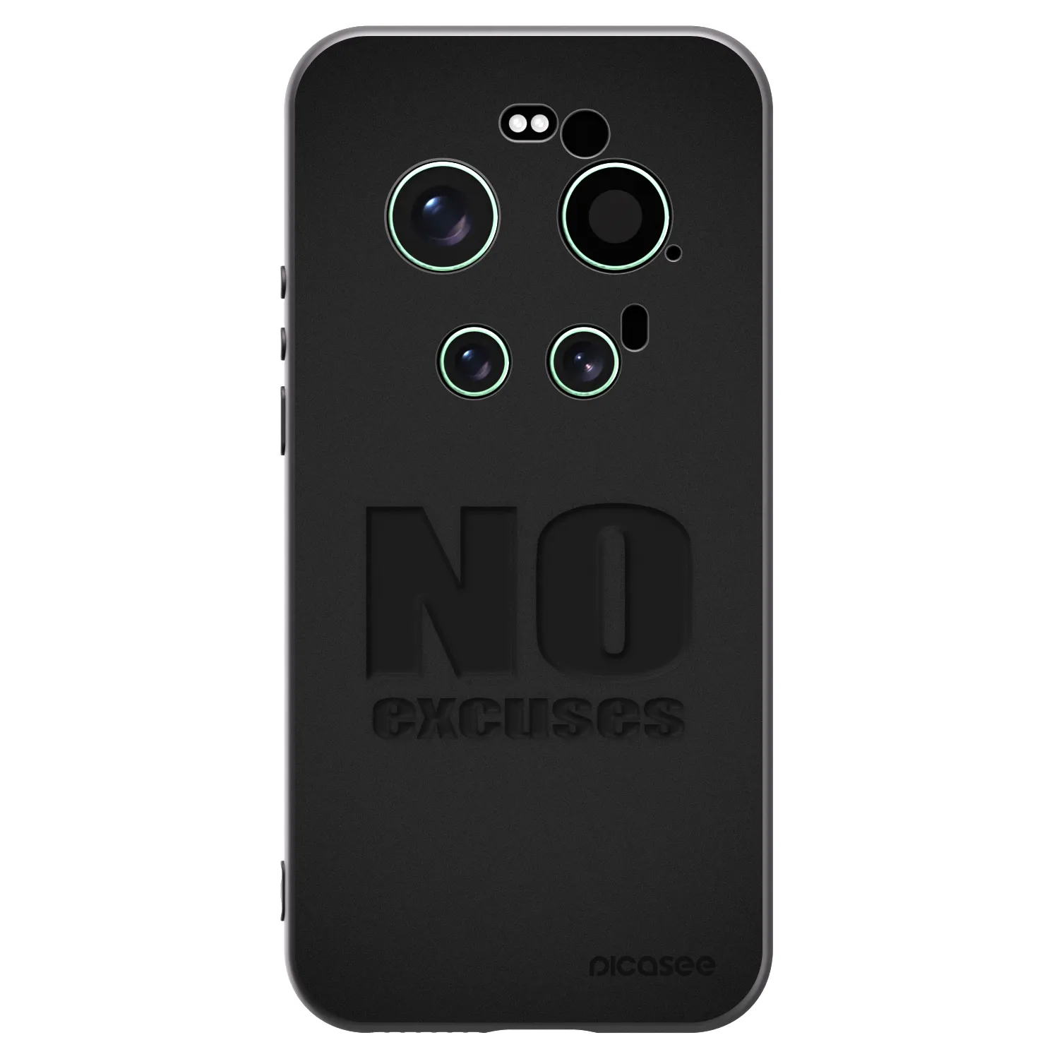 Picasee fekete szilikon tok az alábbi mobiltelefonokra Xiaomi 17 Ultra - No Excuses
