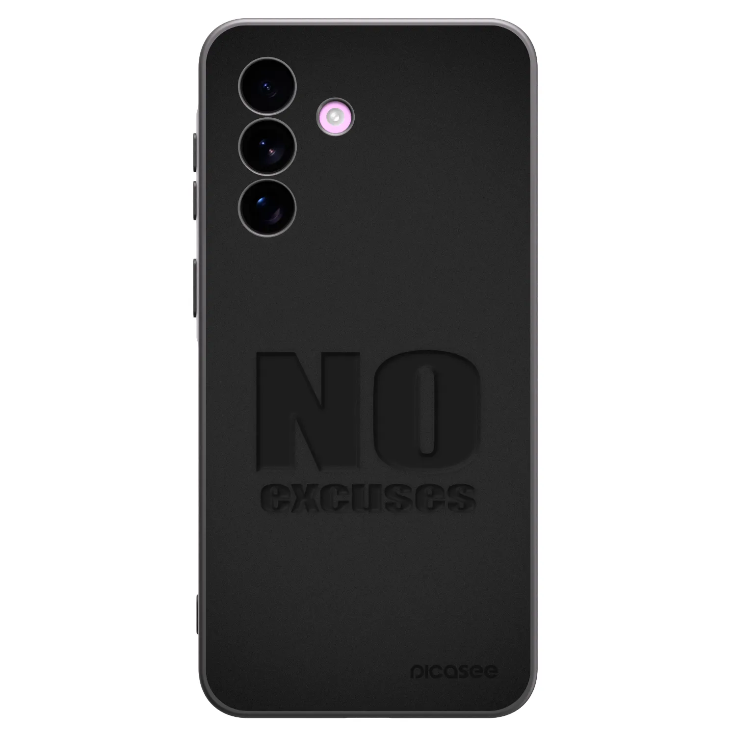 Picasee fekete szilikon tok az alábbi mobiltelefonokra Samsung Galaxy A57 5G - No Excuses