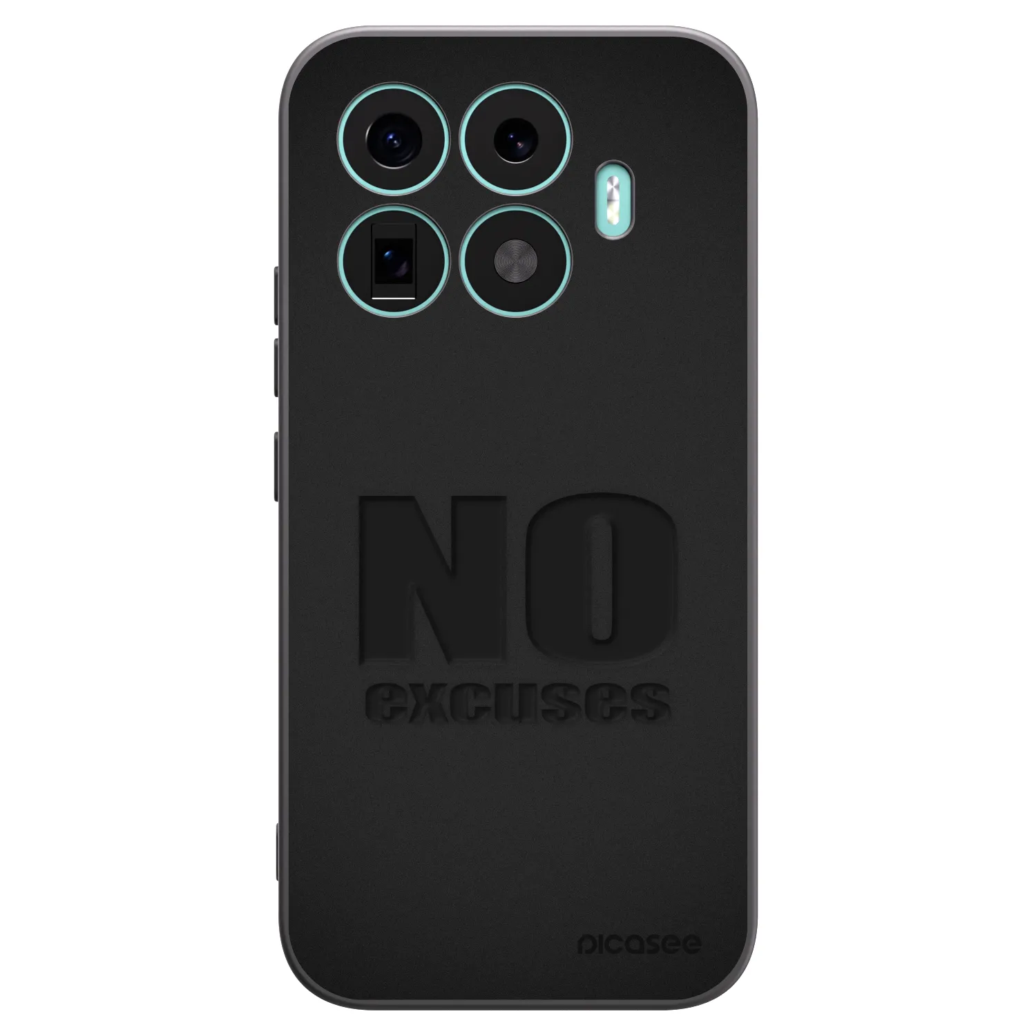 Picasee fekete szilikon tok az alábbi mobiltelefonokra Xiaomi 17T - No Excuses