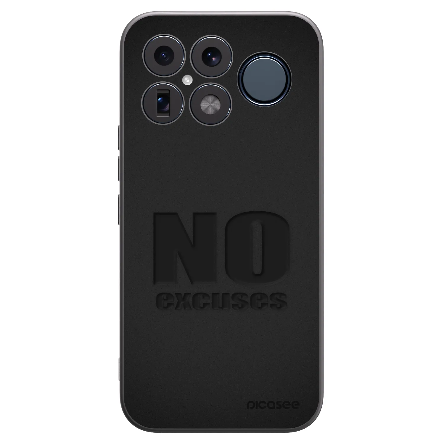 Picasee fekete szilikon tok az alábbi mobiltelefonokra Xiaomi Poco F8 Ultra - No Excuses