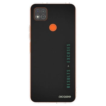 Picasee átlátszó szilikon tok az alábbi mobiltelefonokra Xiaomi Redmi 9C - Results x Excuses