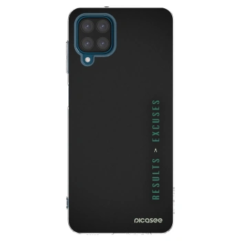 Picasee átlátszó szilikon tok az alábbi mobiltelefonokra Samsung Galaxy A12 A125F - Results x Excuses