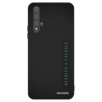 Szilikon tok erre a típusra Huawei Nova 5T - Results x Excuses
