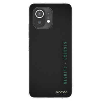 Picasee átlátszó szilikon tok az alábbi mobiltelefonokra Xiaomi Mi 11 - Results x Excuses