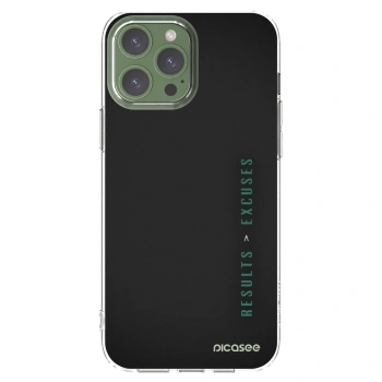 Picasee átlátszó szilikon tok az alábbi mobiltelefonokra Apple iPhone 13 Pro Max - Results x Excuses