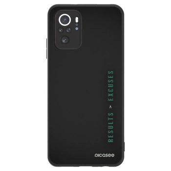 Szilikon tok erre a típusra Xiaomi Redmi Note 10S - Results x Excuses