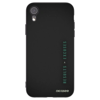 Picasee fekete szilikon tok az alábbi mobiltelefonokra Apple iPhone 6 Plus/6S Plus - Results x Excuses