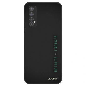 Szilikon tok erre a típusra Realme 7 - Results x Excuses