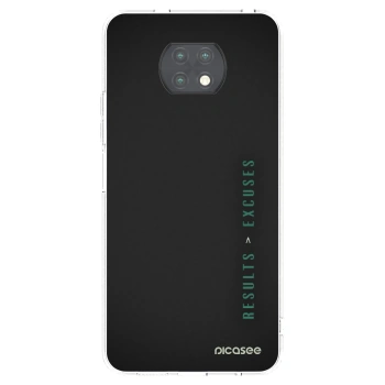 Picasee átlátszó szilikon tok az alábbi mobiltelefonokra Xiaomi Redmi Note 9T - Results x Excuses