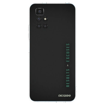 Picasee átlátszó szilikon tok az alábbi mobiltelefonokra Xiaomi Redmi 10 - Results x Excuses