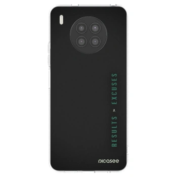 Picasee átlátszó szilikon tok az alábbi mobiltelefonokra Huawei Nova 8i - Results x Excuses