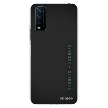Picasee átlátszó szilikon tok az alábbi mobiltelefonokra Vivo Y11s - Results x Excuses