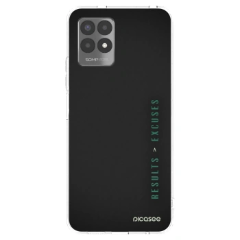 Picasee átlátszó szilikon tok az alábbi mobiltelefonokra Realme 8i - Results x Excuses