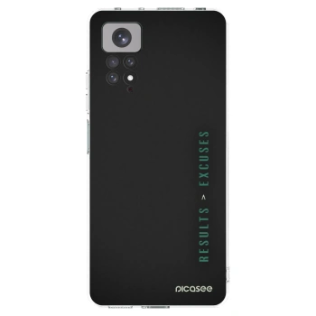 Picasee átlátszó szilikon tok az alábbi mobiltelefonokra Xiaomi Redmi Note 11 - Results x Excuses