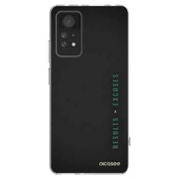 Picasee átlátszó szilikon tok az alábbi mobiltelefonokra Xiaomi Redmi Note 11 Pro - Results x Excuses