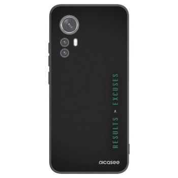 Picasee fekete szilikon tok az alábbi mobiltelefonokra Xiaomi 12 - Results x Excuses