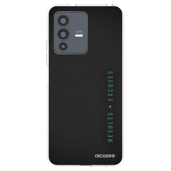 Picasee átlátszó szilikon tok az alábbi mobiltelefonokra Vivo V23 5G - Results x Excuses