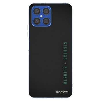 Picasee átlátszó szilikon tok az alábbi mobiltelefonokra Honor X8 4G - Results x Excuses