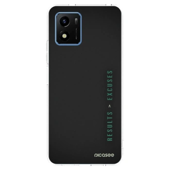 Picasee átlátszó szilikon tok az alábbi mobiltelefonokra Vivo Y01 - Results x Excuses