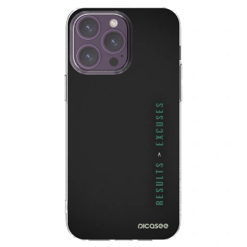 Picasee átlátszó szilikon tok az alábbi mobiltelefonokra Apple iPhone 14 Pro Max - Results x Excuses