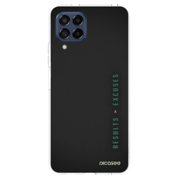 Picasee átlátszó szilikon tok az alábbi mobiltelefonokra Samsung Galaxy M53 5G - Results x Excuses